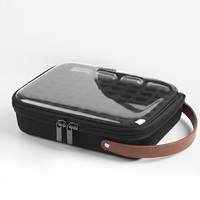 Sac de Rangement de Voyage en EVA Grande Capacité, Étanche et Antichoc, avec Filet, Organisateur Portable pour Câbles Électroniques USB Quotidien
