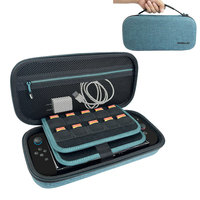 10 en 1 accessoires sac organisateur pour Switch 2 Deluxe EVA étui de transport avec stockage de chargeur