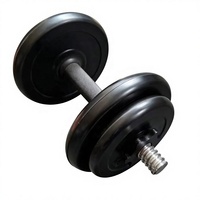 Ensemble d'haltères réglables en caoutchouc massif pour la musculation des bras à domicile, idéal pour la remise en forme et l'haltérophilie