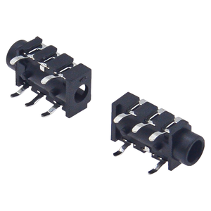 Connecteur audio 3,5 mm à 3 pôles stéréo PJ-313, prise verticale à 5 broches pour une transmission de signal stéréo complète - Product Image 5