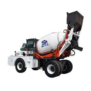 small type ready tank new trend 3m3 SITC 4000 self loading concrete mixer truck for sale