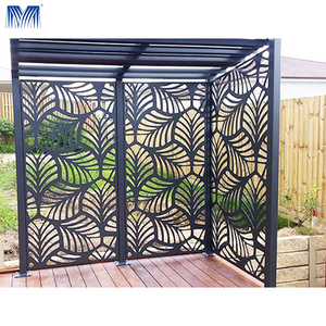 Yard Wrought Iron WPC Wooden Posts Wood Wire <strong>Mesh</strong> Fencing Wholesale Partition Panel White Garden Vinyl <strong>Fence</strong> Wall - Product Image 6