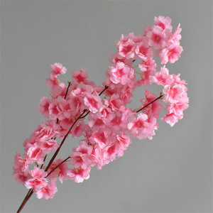 ดอกเชอรี่เทียมสีขาวสำหรับประดับตกแต่งสวนสีชมพู - Product Image 1
