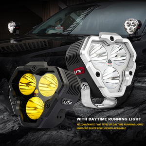 Siêu sáng 140W 5 inch màu trắng với DRL một trụ cột bội thu Dẫn Công việc lái xe ánh sáng cho offroad xe SUV Pickup Truck ATV UTV 12-24V - Product Image 5