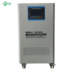 Sndzjx 20kva tĩnh điện áp ba pha ổn định đồng quanh co AC hiện tại 50Hz tần số thiết bị điện tử với AVR LCD hiển thị - Product Image 2
