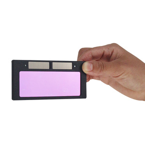 Filtre de masque de soudage à obscurcissement automatique solaire, filtre horizontal à obscurcissement automatique, lentille de masque de protection avant pour soudeur - Product Image 6