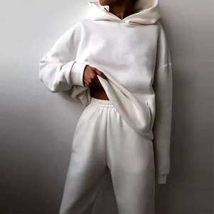 بدلة رياضية للسيدات للخريف والشتاء طقم من قطعتين طقم هوديز نسائي ملابس الشارع ملابس هوديس - Product Image 4