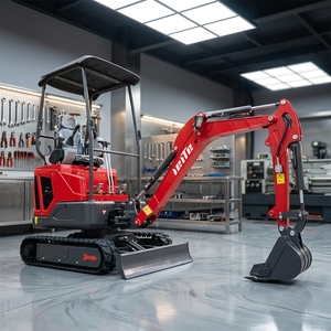 Mini-excavatrice à chenilles de 1,6 tonne, type 2 EPA, la plus vendue au monde, pour petites exploitations agricoles - Product Image 1