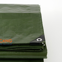 Bâche de protection imperméable et renforcée anti-poussière en PE 4x5m pour équipement extérieur