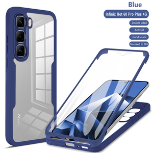 Funda Protectora para Teléfono Infinix Note Edge Smart 20, Híbrida de TPU y PC con Bordes Coloridos, Marca Lichicase - Product Image 3