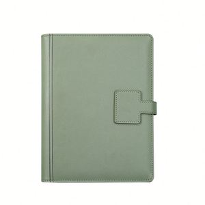 Exquisito Cuaderno A5 Personalizado al por Mayor, Tapa Dura de Cuero PU, Hojas Sueltas, Encuadernación Metálica, Cierre Magnético, 100 Hojas - Product Image 1