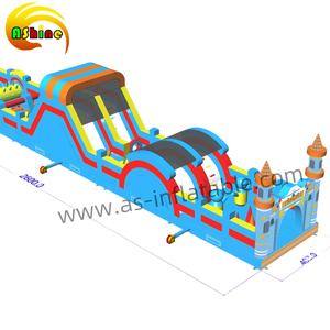 نفق عقبة قابل للنفخ أبيض للأطفال والكبار دورة إعلانية قابلة للنفخ متينة - Product Image 5