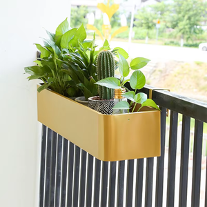 Supporto per Vasi di Fiori <span class=keywords><strong>in</strong></span> Acciaio Inox Verniciato a Polvere di Alta Qualità, Design Classico Minimalista per Giardini e Centri Commerciali - Product Image 4