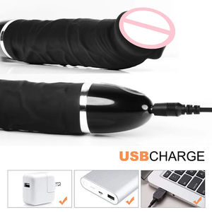 Wiederaufladbar <span class=keywords><strong>7</strong></span> Vibrationsmodi Silikon realistischer Vibrierender Dildo Weibliche Masturbation G-Spot Dildo <span class=keywords><strong>Vibrator</strong></span> für Damen Sexspielzeug - Product Image 6