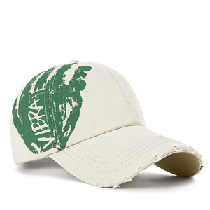 BOTTCOOLA alta calidad al por mayor moda agujero rompiendo Graffiti calle versátil monopatín baile callejero Hip Hop gorra de béisbol - Product Image 4