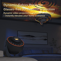 Projecteur Galaxie USB Certifié CE RoHS, Lampe de Nuit USB Étoilée 12-en-1, Lumière RVB Colorée
