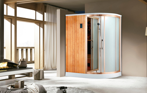 Cabina de Ducha de Vapor Húmedo con Bañera <span class=keywords><strong>INTERLAN</strong></span> Modelo 7113, Diseño Moderno, Vidrio Templado de 5 mm, Panel de Control Computarizado, Colores Personalizados - Product Image 6