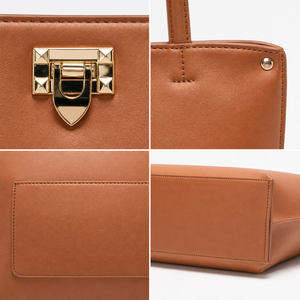 Nouveau produit : Sac fourre-tout de luxe portable en cuir véritable de serpent souple avec rabat et bandoulière chaîne pour femme – Idéal pour les soirées décontractées, mariages et Pâques - Product Image 2