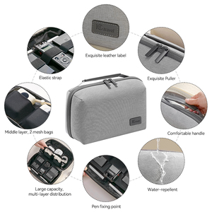 Borsa <span class=keywords><strong>Organizer</strong></span> Digitale Personalizzabile con Logo, Grande Custodia da Viaggio per Cavi, Power Bank e Accessori Elettronici - Vendita all'Ingrosso, Fabbrica OEM - Product Image 3