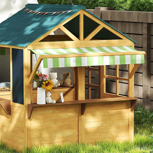 <span class=keywords><strong>Cabane</strong></span> de jeu <span class=keywords><strong>en</strong></span> <span class=keywords><strong>bois</strong></span> multifonctionnelle pour <span class=keywords><strong>enfants</strong></span> Décoration de jardin Cabine de jeu interactive pour <span class=keywords><strong>enfants</strong></span> - Product Image 2