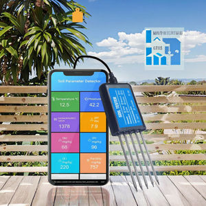 कॉम्पैक्ट 8-इन-1 ऑल-इन-वन मिट्टी पोषक तत्व विश्लेषक नमी का पता लगाने वाले मोबाइल-लिंक मिट्टी परीक्षक - Product Image 3
