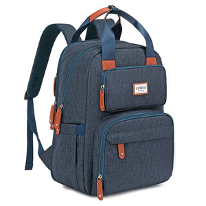 Waterproof Fashion Large Capacity Mommy Diaper <strong>Change</strong>, Multi-functional Outdoor Travel Baby New Mother Diaper Bag Backpack - Product Image 1