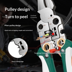 Key plate new multi-function wire stripper with live pen measuring function electrician special <b>tool</b> electrician wire stripper - Product Image 4