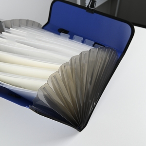 A4 <span class=keywords><strong>A5</strong></span> B5 cao cấp mở rộng tập tin Organizer 13 Pockets Index tabs 0.85 mét kết cấu PP chất liệu đàn hồi xử lý sang trọng biểu tượng tùy chỉnh - Product Image 5