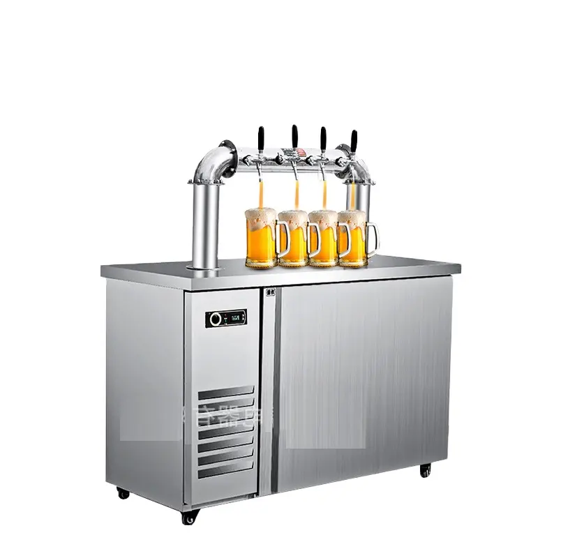 Distributeur de bière en acier inoxydable, 2020 ml, refroidisseur de bière, fût refroidisseur, vente de Bar, offre spéciale