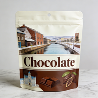 Sachet Doypack Personnalisé Anti-Odeur 250g 500g 1kg en Feuille d'Aluminium Recyclable, Anti-Humidité, avec Encoche de Déchirement, Emballage Plastique pour Snacks