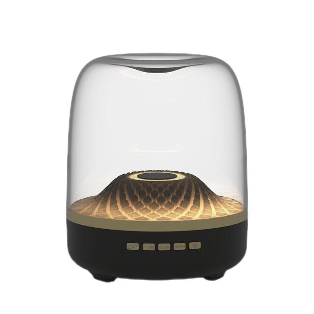 Desktop Subwoofer Glass 4th Generation Black-Gold Limited Edition Card-Insertion Speaker Dolby Sound IPX6 Speaker