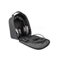 Sac de transport portable pour casque filaire d'aviation - Noir
