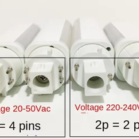 Philips PL-C Plug-in buislamp G24D fitting 2P 4P Dubbele/Vierpolige 6,5W 9W Energiebesparende fluorescentielamp