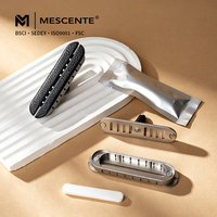 Diffuseur de parfum de voiture en métal haut de gamme Mescente, étiquette privée, logo personnalisé, parfum de luxe pour voiture, clip de ventilation rechargeable, parfumé