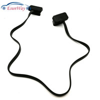 60CM Flat Thin As Noodle Cable OBD OBD2 OBDII 16Pin Wire 8PIN Connected Male to Female Car Diagnostic OBD Extension Cable