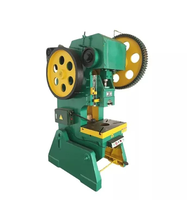 Machine à poinçonner inclinable de type ouvert JB23-63T |   Volant d'inertie mécanique de 63 tonnes avec table fixe en option, moteur 380V/50HZ 1.1KW