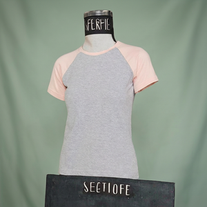 Camiseta de Verano para Mujer, Corte Ajustado, Cuello Redondo, Algodón de Alta Calidad, Manga Corta, Estampado, Tejido de Punto, Servicio de Logotipo Personalizado - Product Image 1