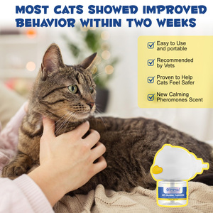 Diffuseur apaisant pour chats Oimmal 48 ml avec huile de vanille, aide à réduire les signes de stress chez les chatons - Product Image 3