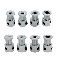 Accessoire d'imprimante 3D, poulie de synchronisation 2GT GT2 en aluminium, diamètre 7mm, 12 dents, largeur de courroie 6/10, usinage de haute précision, excellent