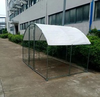 Poulailler de plaine résistant aux intempéries avec couverture anti-UV, fabriqué par un fabricant OEM