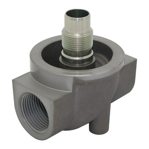 Pièces de compresseur industriel, base de filtre à huile en fonte d'aluminium et assemblage pour l'entretien des compresseurs d'air - Product Image 2