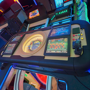 Máquina <span class=keywords><strong>de</strong></span> Ruleta Giratoria <span class=keywords><strong>de</strong></span> 4 Jugadores en Oferta con Placa <span class=keywords><strong>Android</strong></span>, Venta Directa <span class=keywords><strong>de</strong></span> Fábrica - Máquina <span class=keywords><strong>de</strong></span> Juego Operada con Monedas <span class=keywords><strong>para</strong></span> Clubes - Product Image 1