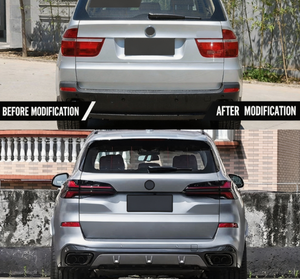 ชุดแต่งภายนอกรถยนต์ Auron X5 E70 รุ่นใหม่ อัพเกรดกันชน ปี 2007-2013 ราคาดีที่สุด ชุดเต็ม ขายส่ง - Product Image 4