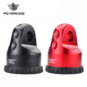 POYRACING D Shackle โลหะผสมเหล็กกล้าสีดำและสีแดงแบบเมตริกสำหรับติดตั้งบนหลังคาเครน - Product Image 1