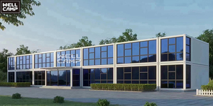 <span class=keywords><strong>Maison</strong></span> conteneur habitable préfabriquée <span class=keywords><strong>de</strong></span> 20 pieds, 2 étages, pour la vie en <span class=keywords><strong>campagne</strong></span>, en acier, villa <span class=keywords><strong>de</strong></span> luxe, bureau, supermarché - Product Image 6