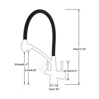 Classique Chrome Noir Rose Or Robinet De Cuisine En Acier Inoxydable Double Évier Mitigeur Pull Spray Usine Prix Éviers De Cuisine