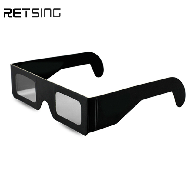 Custom Printing Passive Circular Polarized Paper 3d Glasses