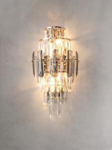 Lámpara de Pared LED de Cristal Posmoderna de Lujo, Decorativa para Interiores, Dormitorio, Sala de Estar, Luz de Noche - Product Image 1