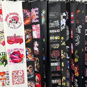 Sẵn sàng-to-sắt truyền nhiệt thiết kế số lượng lớn Press-Ready T-Shirts Stickers dtf Túi Mũ Vinyl sắt-on đề can dtf chuyển - Product Image 4