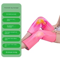 Masseur de jambes chauffant à pression d'air NINGDECRIUS QY-918 avec fonction musicale, masseur de mollets à température constante, physiothérapie articulaire